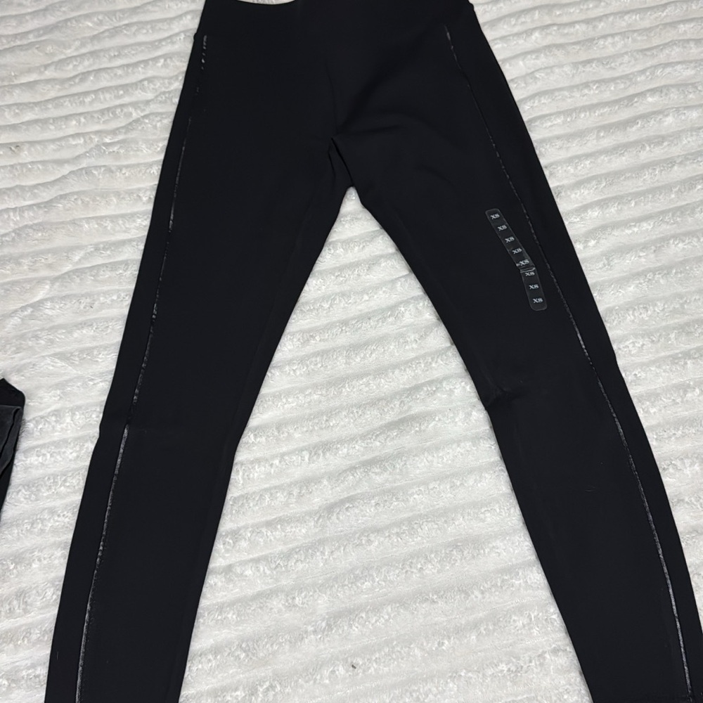LOFT Black Leggings with Stretchy Fit and Full Length
